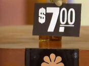 First, she picks the Aviance spray cologne.