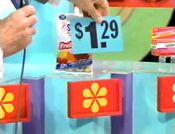 And finally, the price of the Sweet n Low hard candies is $1.29.