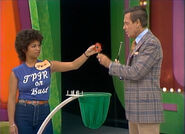Maria's first draw is a strike.