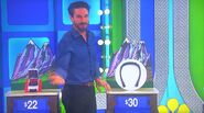He bids $30 and is exactly right,