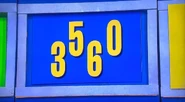She is going to use 3 of the numbers for the price of the Mangowood chess table.