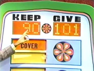 ...for a total of $90, and he doesn't win.