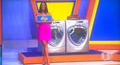 He picks the washer & dryer.