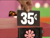 The price of the 5th Avenue candy bar.
