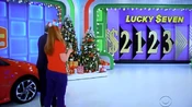 She says 7 and has lost her only dollar left.