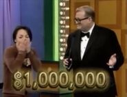 If she can stop the rangefinder correctly and guess the exact price of the Dodge Charger RWD in that range, she will also win $1,000,000.