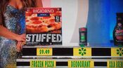 He says the Dove Men+Care antiperspirant deodorant is less expensive than the Digiorno Stuffed Crust pizza.