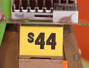 The price of the hair curlers.