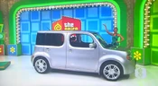 Kendra is playing for a Nissan Cube 1.8S worth $18,130.
