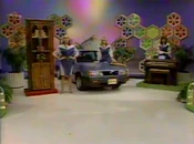 Harry is playing for a Chevrolet Spectrum notchback sedan, PLUS a cupboard and a Kimball organ.