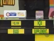 Adam says the New Phase supplement is more expensive than the Eggland's Best eggs.