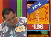 His second try. The prices match!