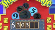 Lori says the fourth number is an 8 but is incorrect. The car is now $1.25.