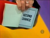 Good news! It says "Second Chance"!