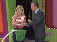 Her first draw is a strike.