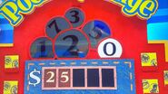 She says the third number is a 1 but is incorrect. The car is now $1.50.