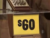 The price of the Fidelity Elec chess set.