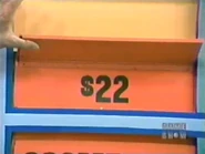 The shoes are $22...