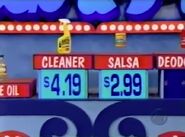 Her second try, but the prices still do not match.