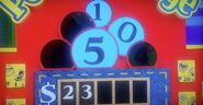 Timothy says the third number is a 4 but is incorrect. The car is now 75¢.