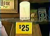 The price of the air purifier is $25.