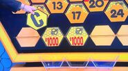 It's a C. $2,000 is now up for grabs, but the contestant decides to go for the car.