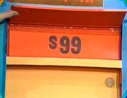 The disposal is $99...