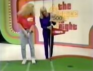 But fortunately, the contestant has made her putt.