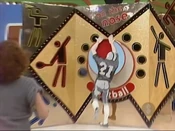 Her first throw went left below.