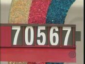 This was the price of the motorhome; the motorhome was won by the contestant that day.