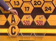 It's an A. $1,000 is now up for grabs, but the contestant decides to go for the car.