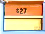 The spice rack is $27.