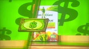 The transition graphic used during grocery item descriptions.