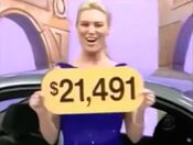 The price of the Pontiac G6 sedan was $21,491. Sadly the contestant has lost.