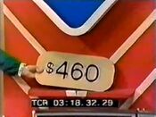 The price of the Toshiba color TV.