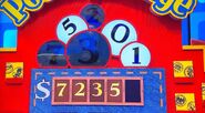 She says the fourth number is a 5. She is correct.