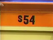 The blender is $54.
