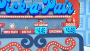 His second try. The prices match!