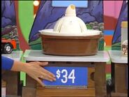 Julie bids $34 on the Hankscraft humidifier and is exactly right again!