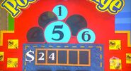 Renee says the third number is a 9 but is incorrect. The car is now 75¢.
