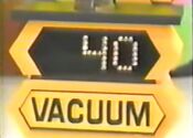 He bid $30 on the vacuum. A difference of $10. He gets another card and picks #30.