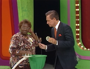 Her fourth draw is an 8. She thinks it's the second number.