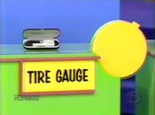 She thinks the tire gauge is $24 but is incorrect.