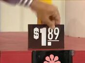 Unfortunately, the price of the Faberge Organics conditioner is $1.89.