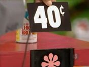 The price of the Swanson chicken broth.