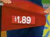 The price of the Westpac frozen green beans.