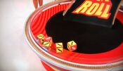 On her first roll, she has 4 cars and $500. She decides to roll again.
