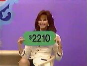 She wins all 3 prizes!