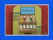 They are a Watkins walnut spice rack...