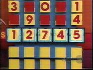 All five numbers are right. But if there was one number wrong and it gets covered, the button gets pressed to see if the one remaining number is right.